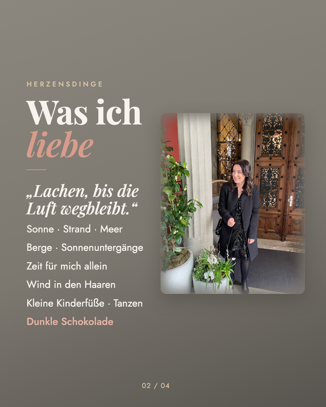 Was ich liebe